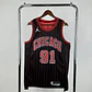 Camisa NBA Chicago Bulls Edição Jordan Statement - Rodman Nº91 - Thumbnail 1