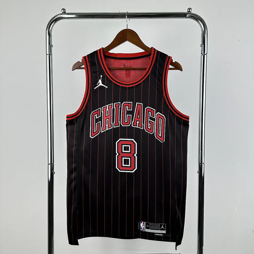 Camisa NBA Chicago Bulls Edição Jordan Statement - LaVine Nº8 1