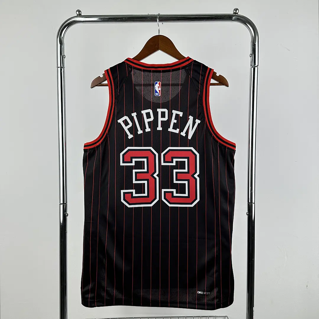 Camisa NBA Chicago Bulls Edição Jordan Statement - Pippen Nº33 2