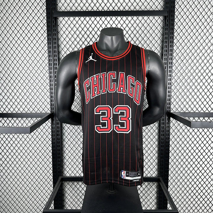 Camisa NBA Chicago Bulls Edição Jordan Statement - Pippen Nº33 3