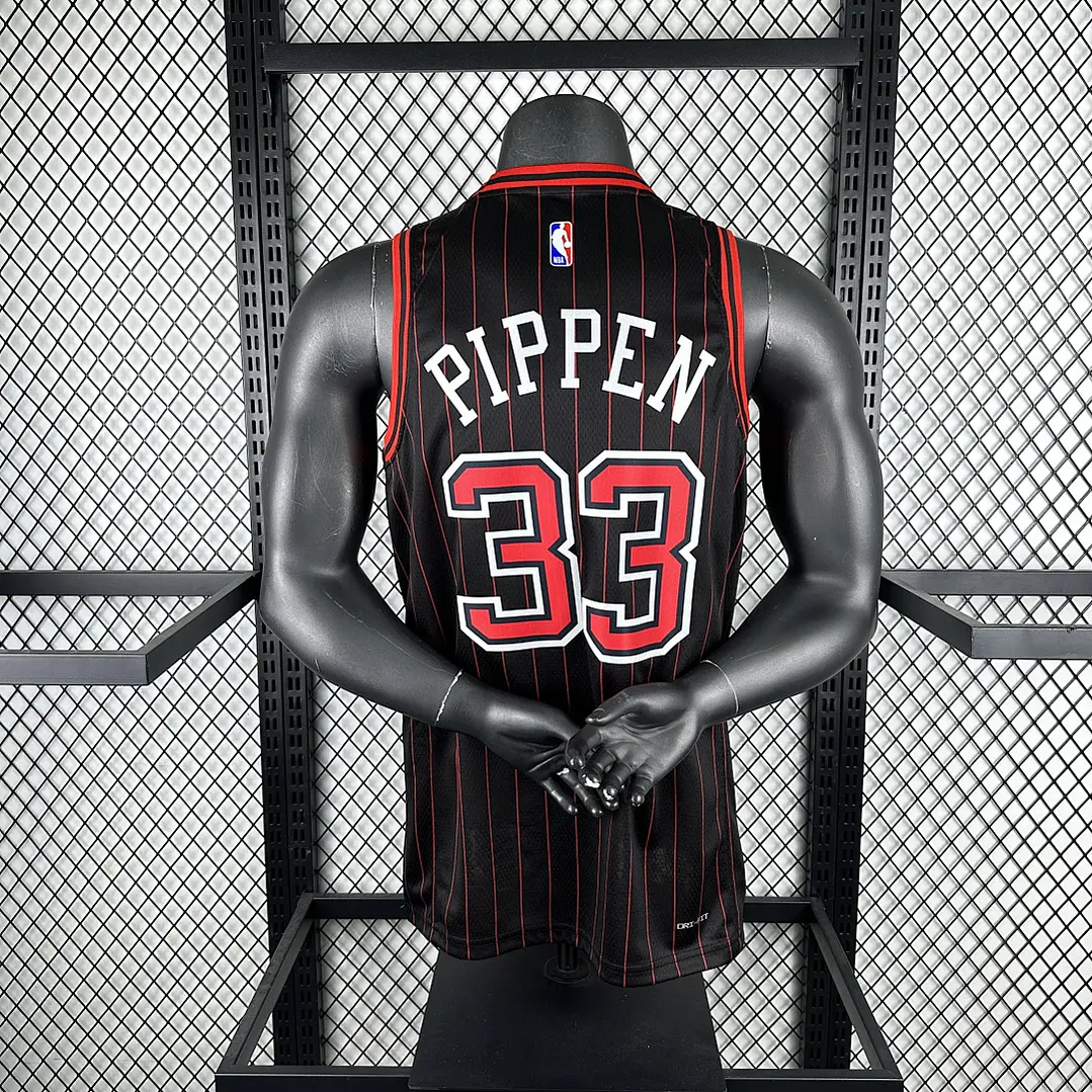 Camisa NBA Chicago Bulls Edição Jordan Statement - Pippen Nº33 4