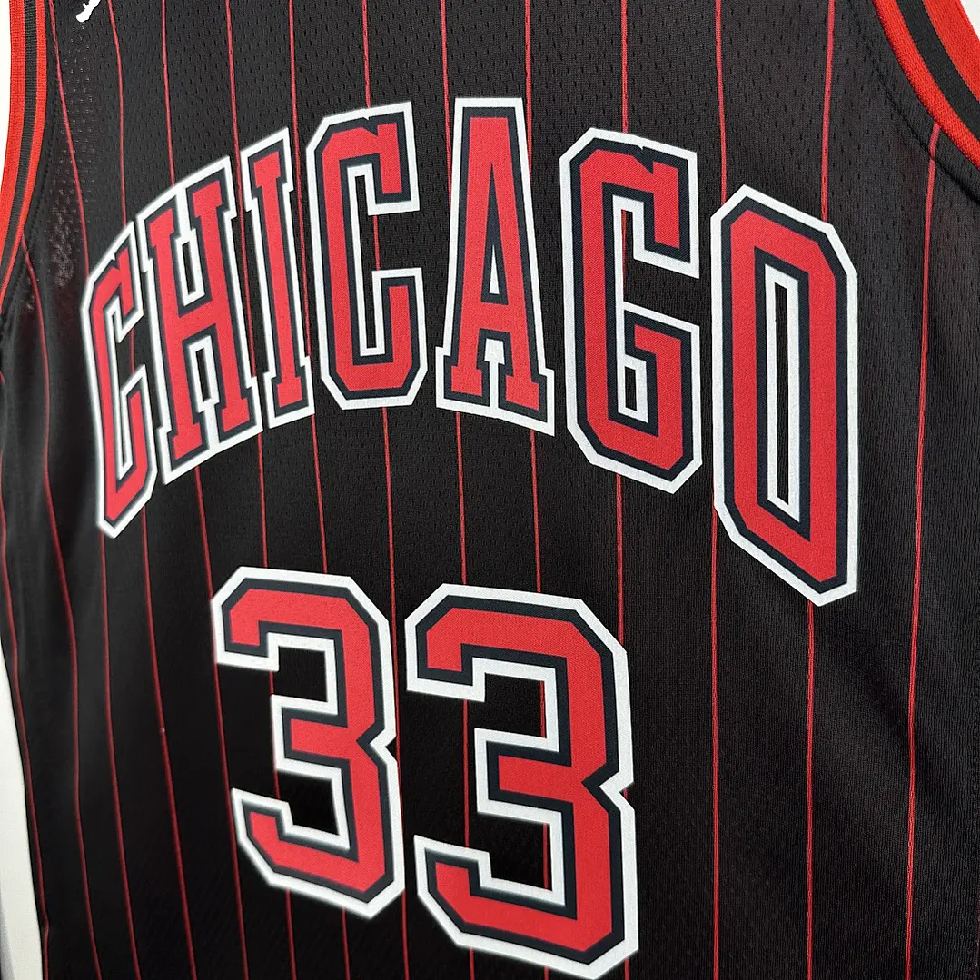 Camisa NBA Chicago Bulls Edição Jordan Statement - Pippen Nº33 5