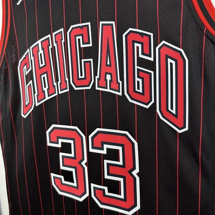 Camisa NBA Chicago Bulls Edição Jordan Statement - Pippen Nº33 5