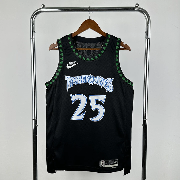 Camisa NBA Minnesota Timberwolves Retrô - Rose Nº25 1