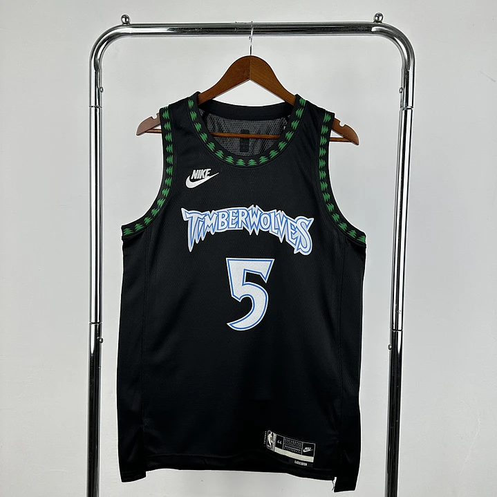 Camisa NBA Minnesota Timberwolves Retrô - Edwards Nº5 1