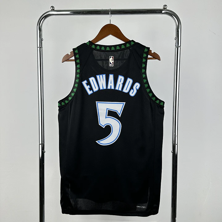 Camisa NBA Minnesota Timberwolves Retrô - Edwards Nº5 2