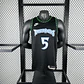 Camisa NBA Minnesota Timberwolves Retrô - Edwards Nº5 - thumbnail 3