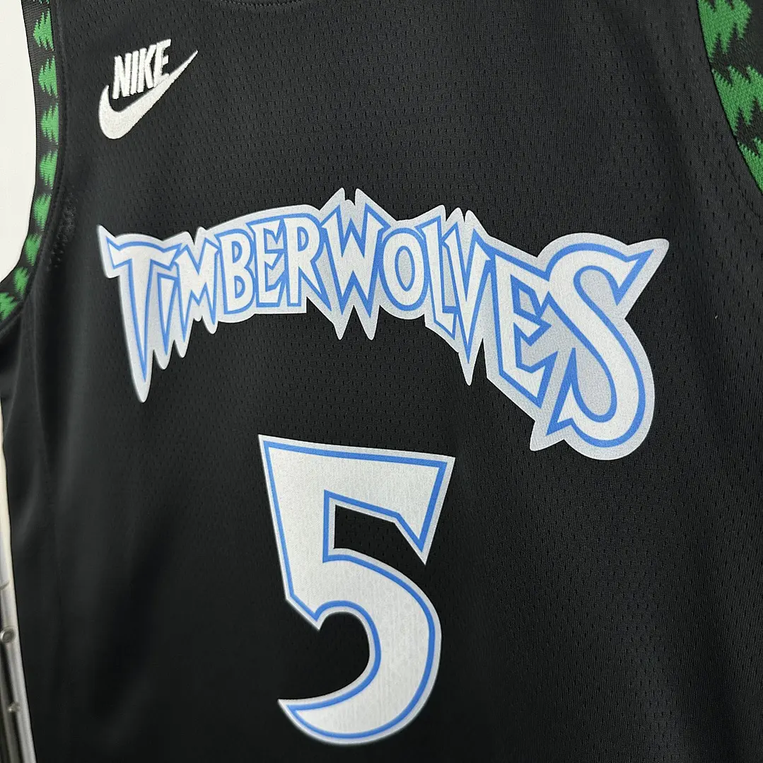 Camisa NBA Minnesota Timberwolves Retrô - Edwards Nº5 5