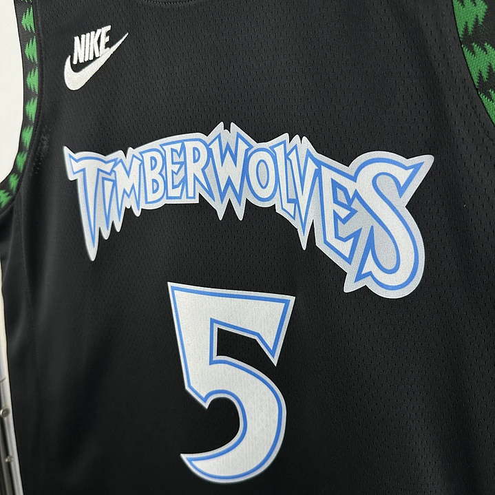 Camisa NBA Minnesota Timberwolves Retrô - Edwards Nº5 5