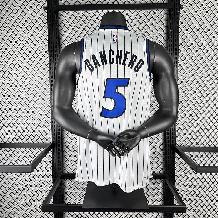 Camisa NBA Orlando Magic Casa Branca - Banchero Nº5 3