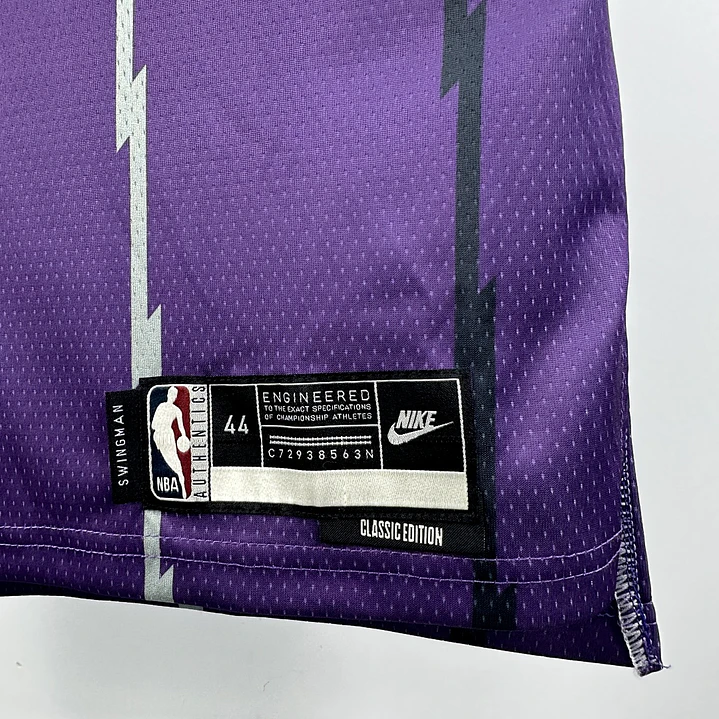 Camisa NBA Toronto Raptors Retrô Roxa - Carter Nº15 6