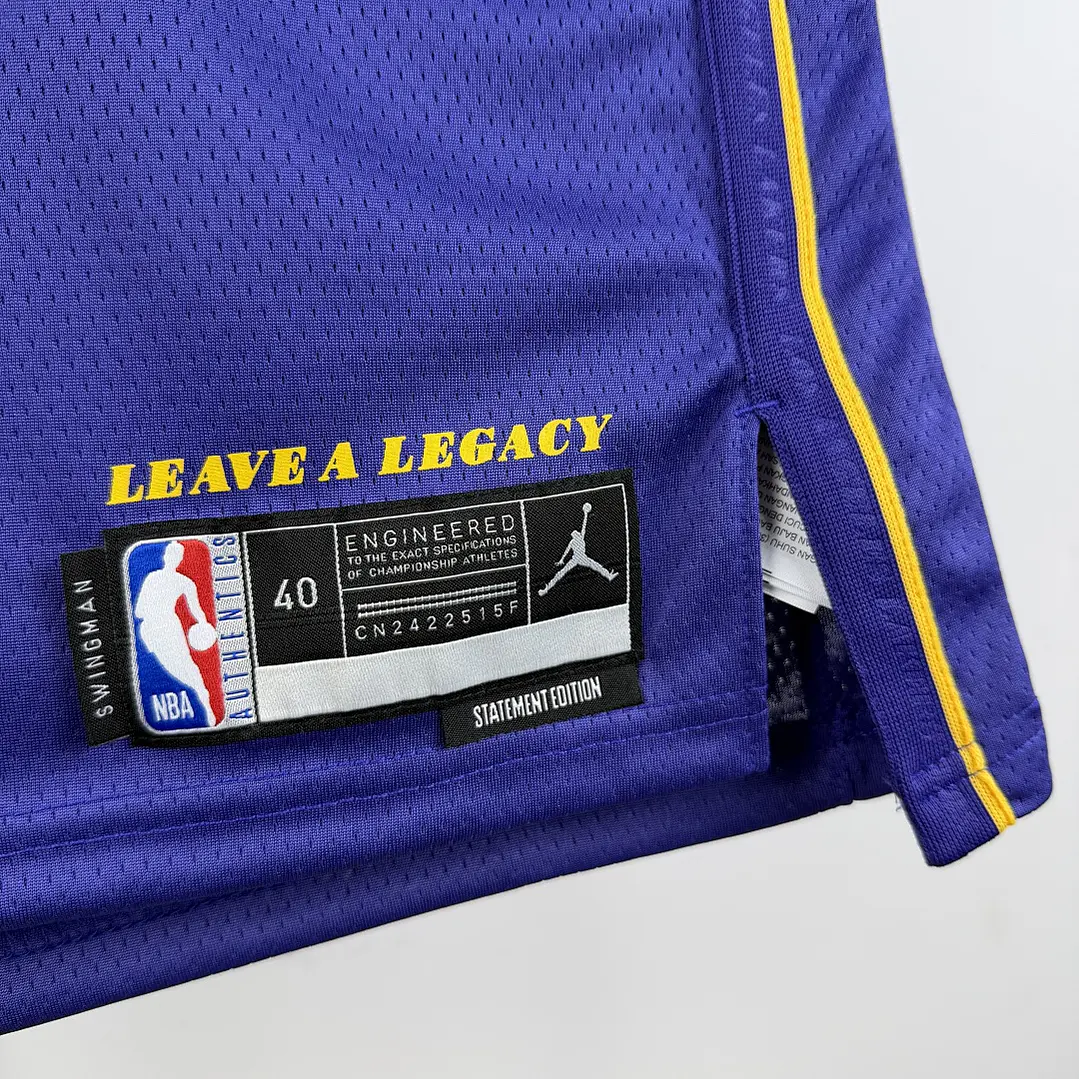 Camisa NBA Los Angeles Lakers Edição Jordan Statement - Doncic Nº77 6