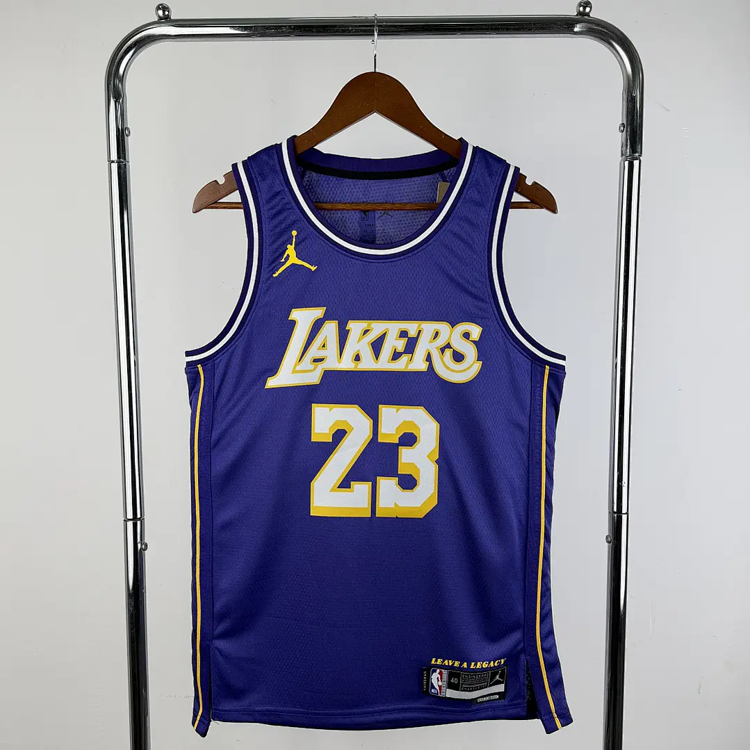 Camisa NBA Los Angeles Lakers Edição Jordan Statement - LeBron James Nº23 1