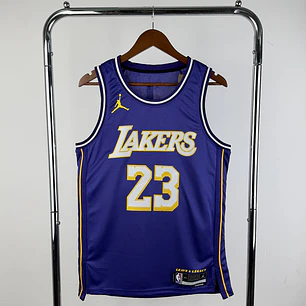Camisa NBA Los Angeles Lakers Edição Jordan Statement - LeBron James Nº23