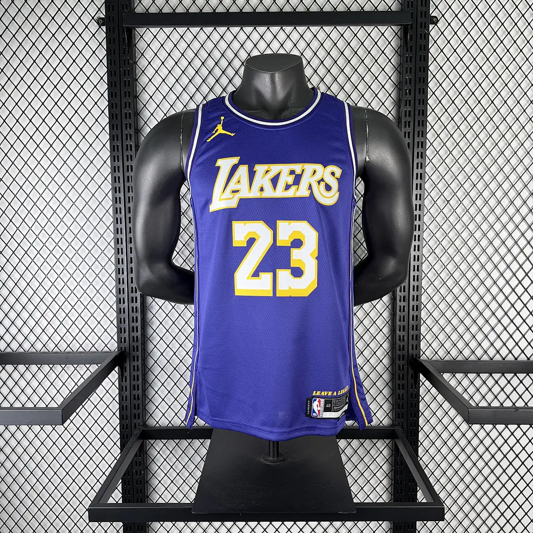 Camisa NBA Los Angeles Lakers Edição Jordan Statement - LeBron James Nº23 2