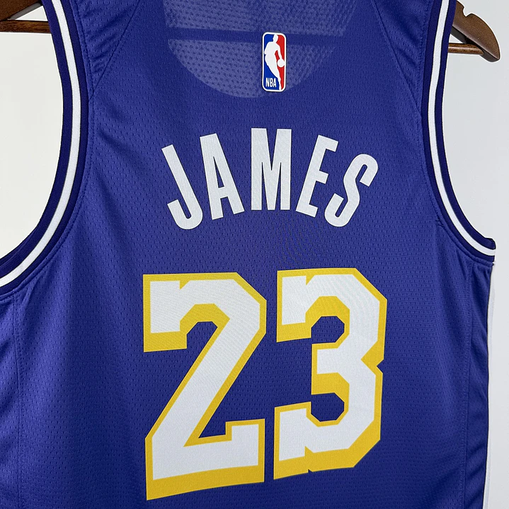 Camisa NBA Los Angeles Lakers Edição Jordan Statement - LeBron James Nº23 5