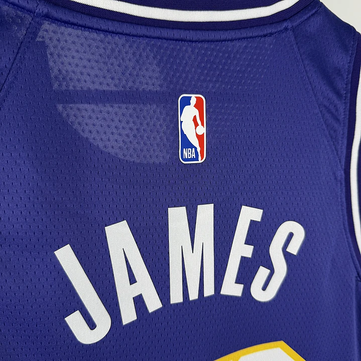 Camisa NBA Los Angeles Lakers Edição Jordan Statement - LeBron James Nº23 6