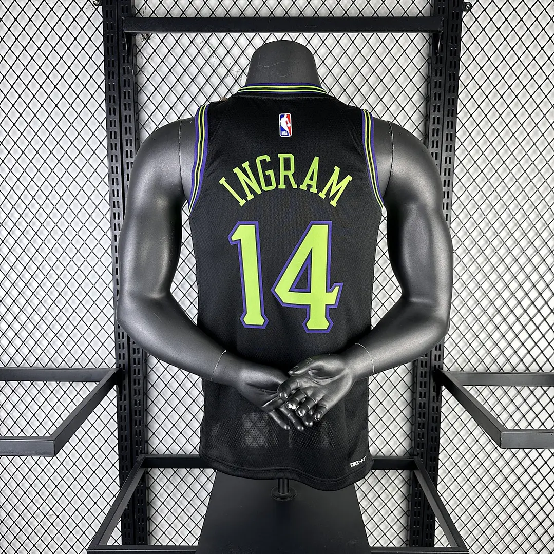 Camisa NBA New Orleans Pelicans Edição Cidade - Ingram Nº14 2