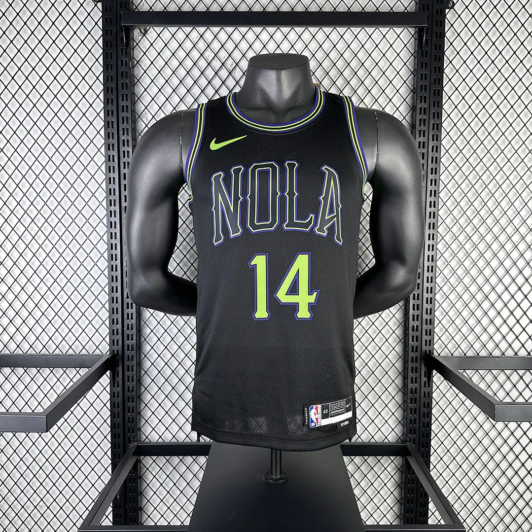 Camisa NBA New Orleans Pelicans Edição Cidade - Ingram Nº14 3