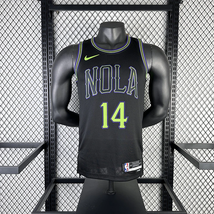 Camisa NBA New Orleans Pelicans Edição Cidade - Ingram Nº14 3