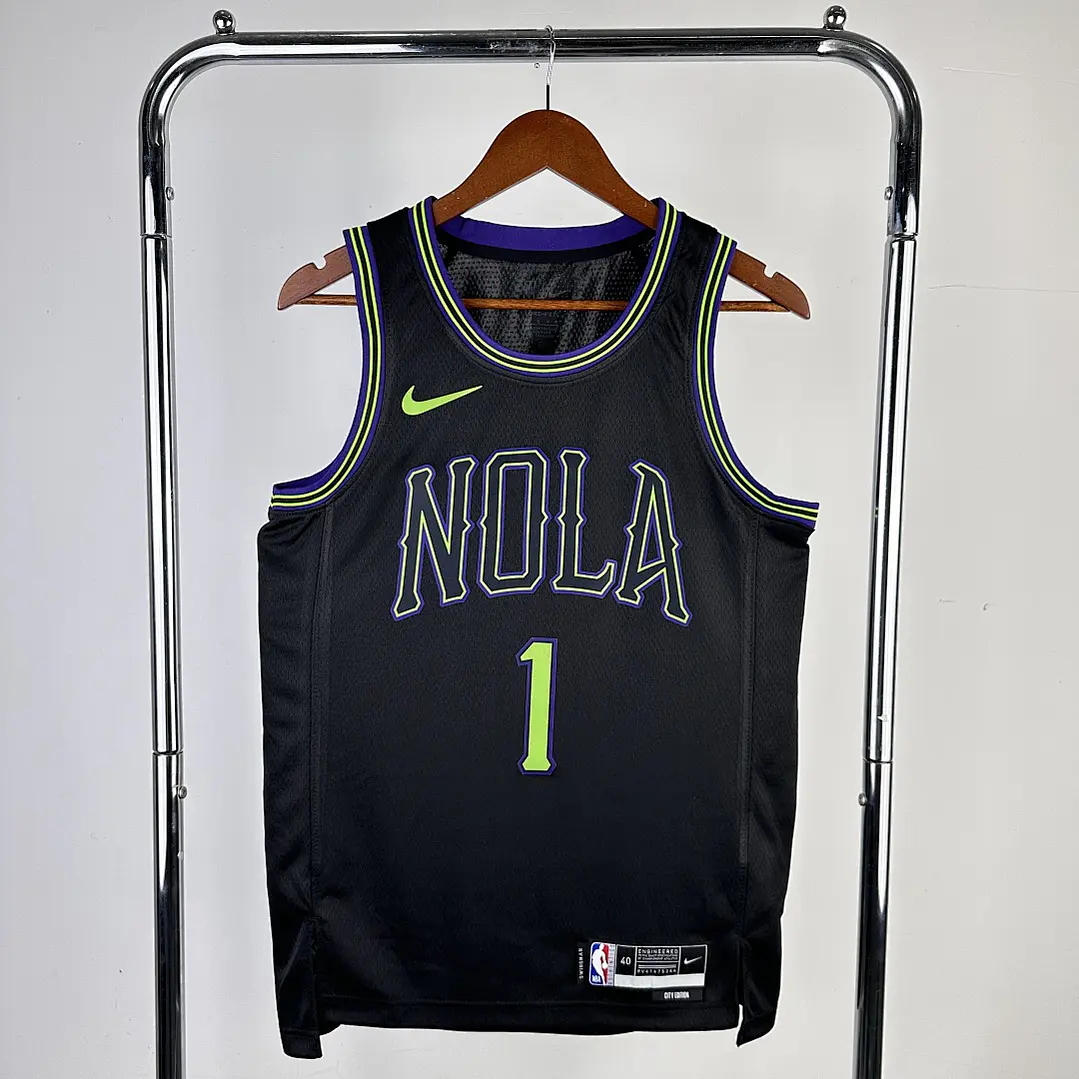 Camisa NBA New Orleans Pelicans Edição Cidade - Williams Nº1 1