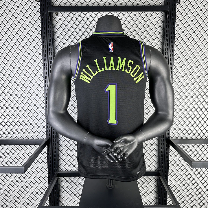 Camisa NBA New Orleans Pelicans Edição Cidade - Williams Nº1 3