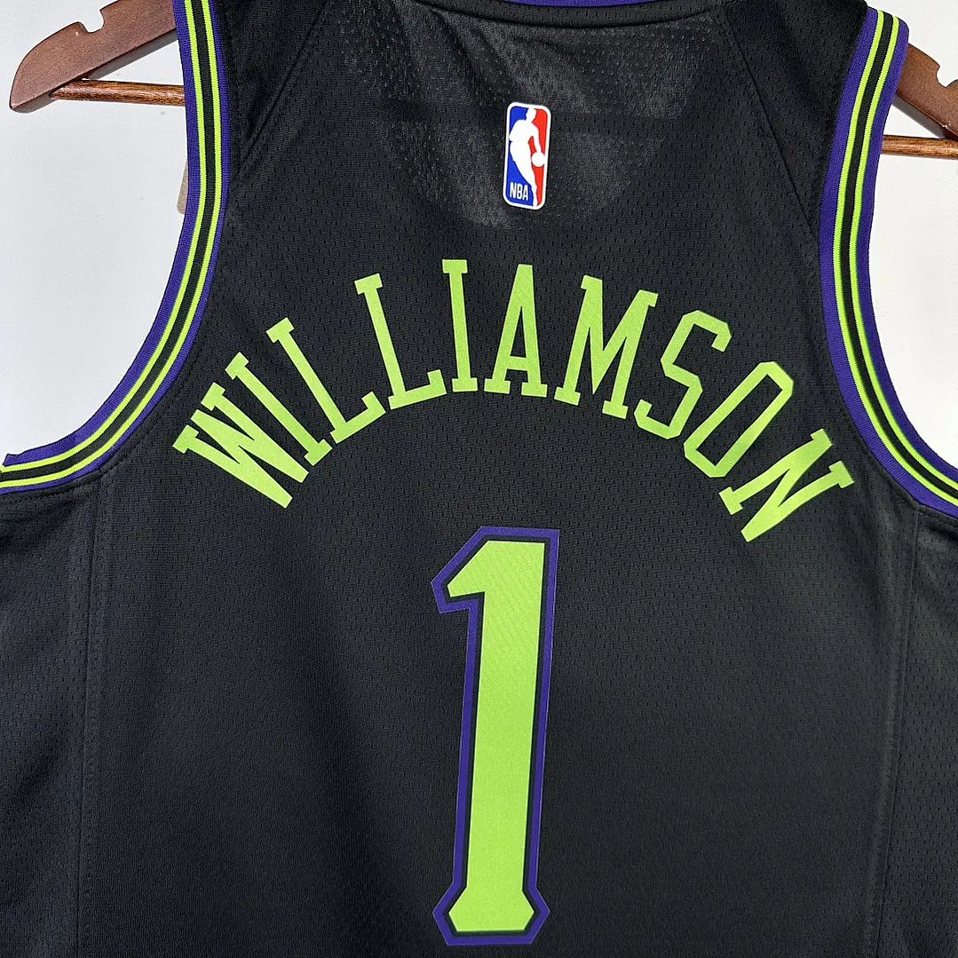 Camisa NBA New Orleans Pelicans Edição Cidade - Williams Nº1 6