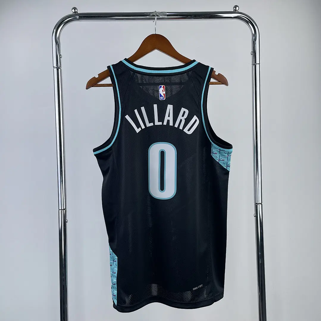 Camisa NBA Portland Trail Blazers Edição Cidade - Lillard Nº0 2