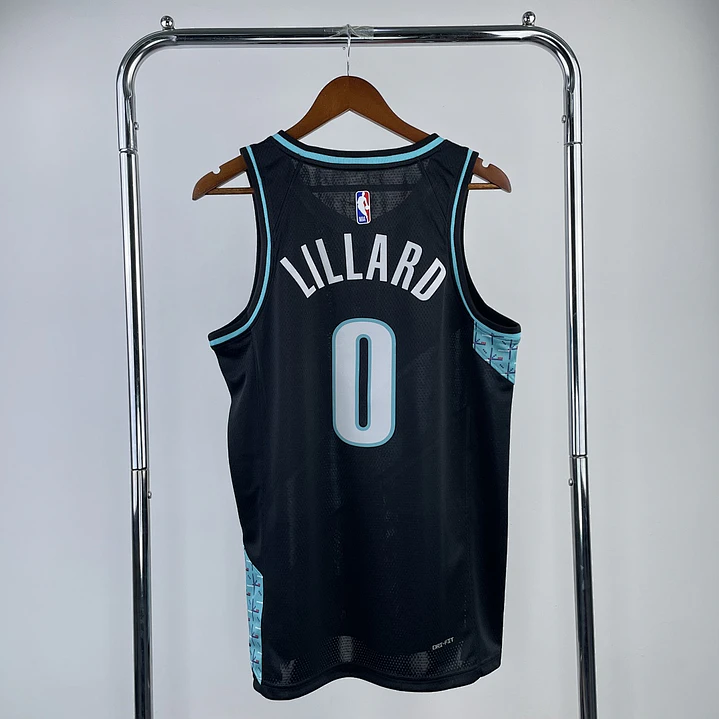 Camisa NBA Portland Trail Blazers Edição Cidade - Lillard Nº0 2