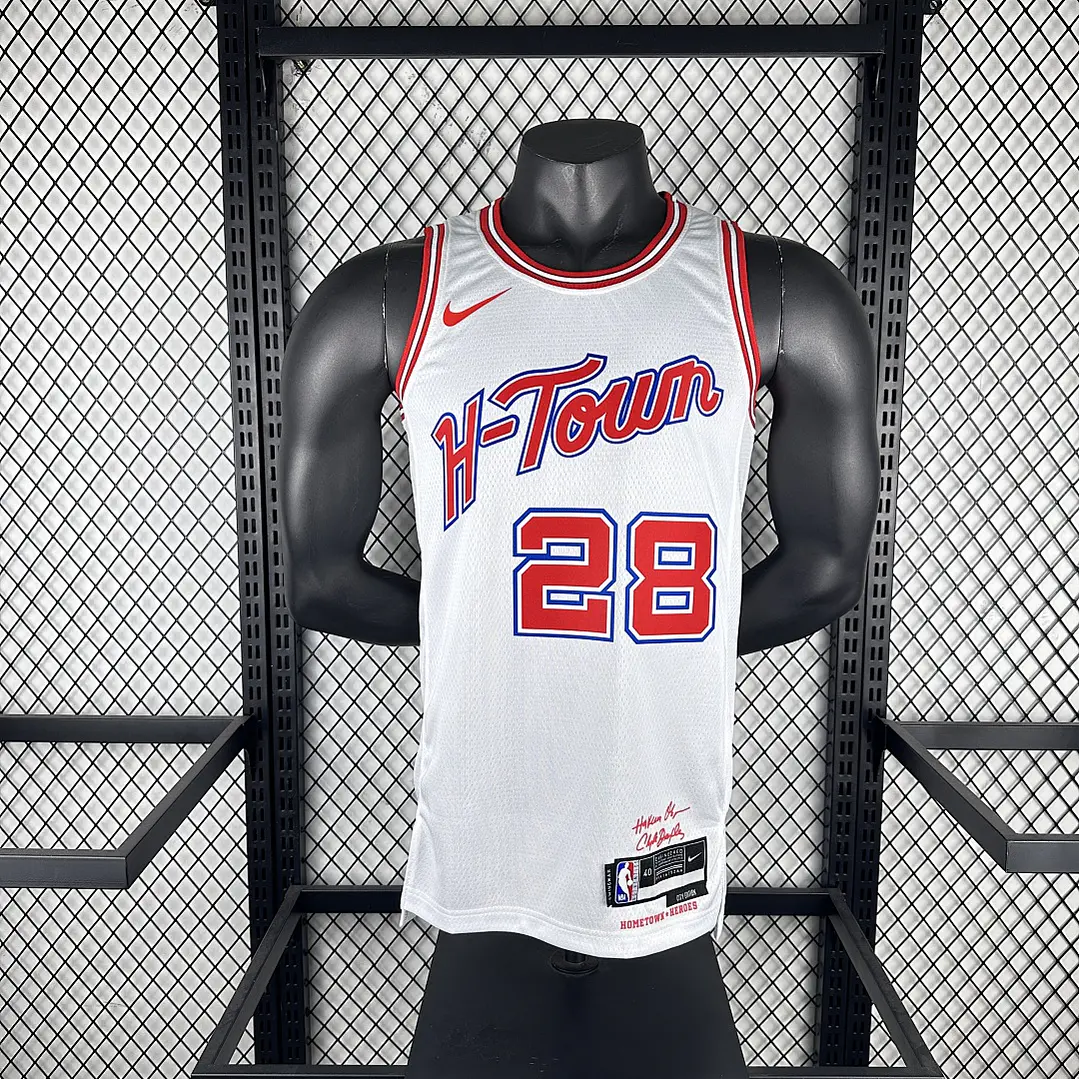 Camisa NBA Houston Rockets Edição Cidade - Sengun Nº28 3