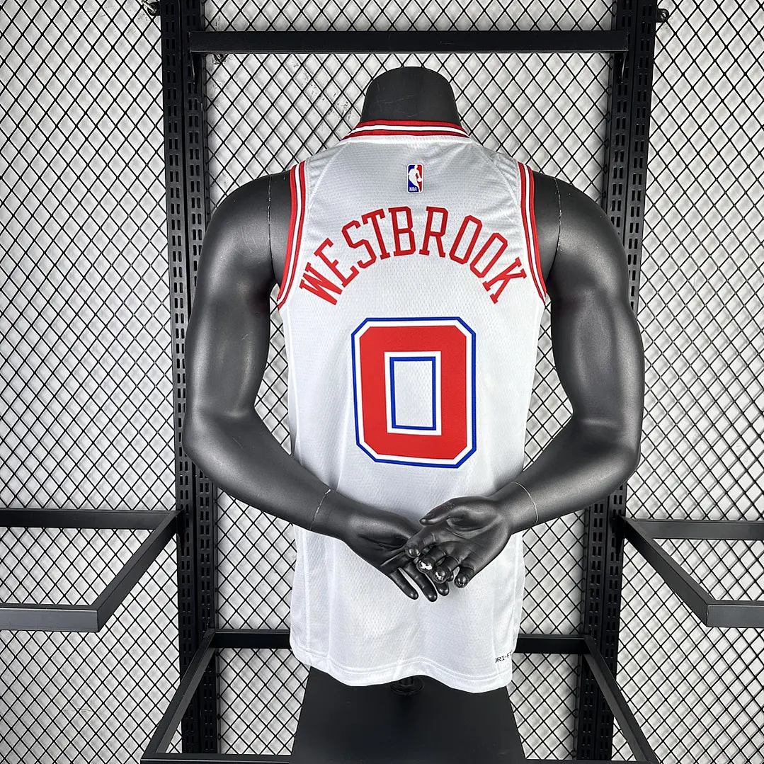Camisa NBA Houston Rockets Edição Cidade - Westbrook Nº0 2