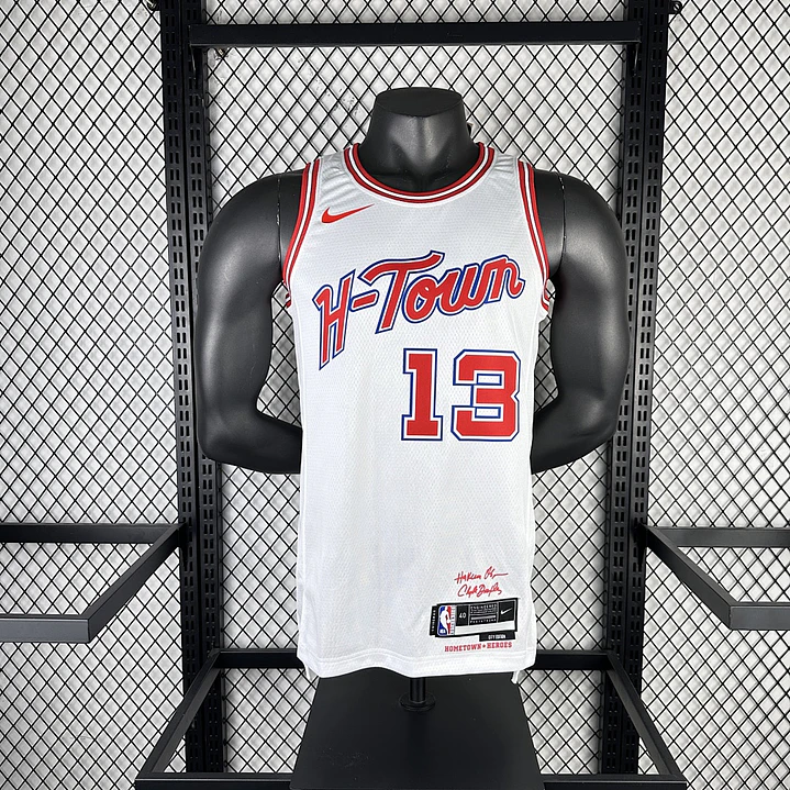 Camisa NBA Houston Rockets Edição Cidade - Harden Nº13 3