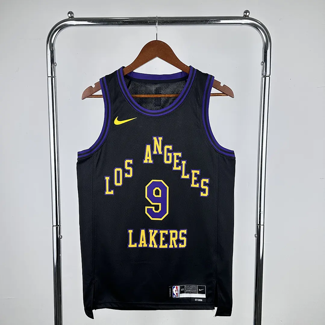 Camisa NBA Los Angeles Lakers Edição Cidade - Brown Nº9 1