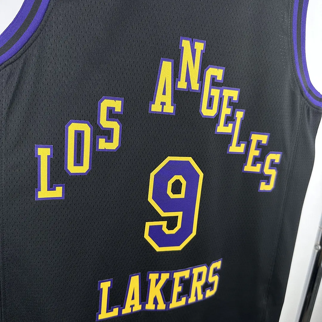 Camisa NBA Los Angeles Lakers Edição Cidade - Brown Nº9 3