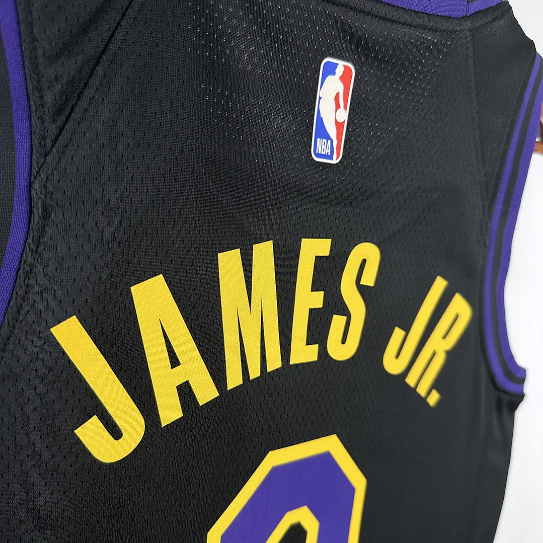 Camisa NBA Los Angeles Lakers Edição Cidade - Brown Nº9 6