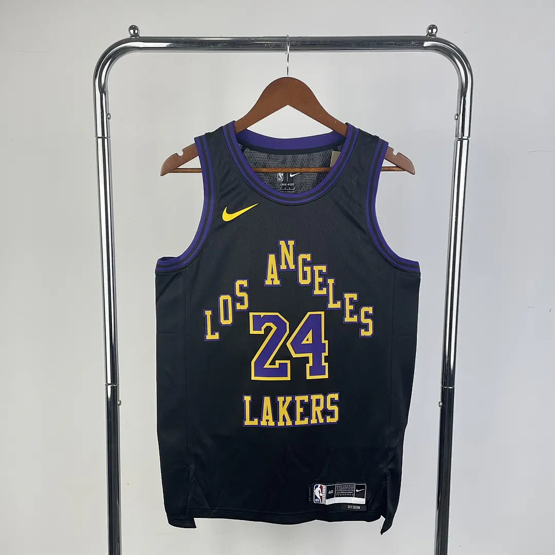 Camisa NBA Los Angeles Lakers Edição Cidade - Kobe Bryant Nº24 1