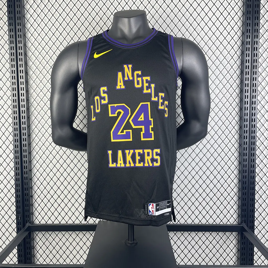 Camisa NBA Los Angeles Lakers Edição Cidade - Kobe Bryant Nº24 3