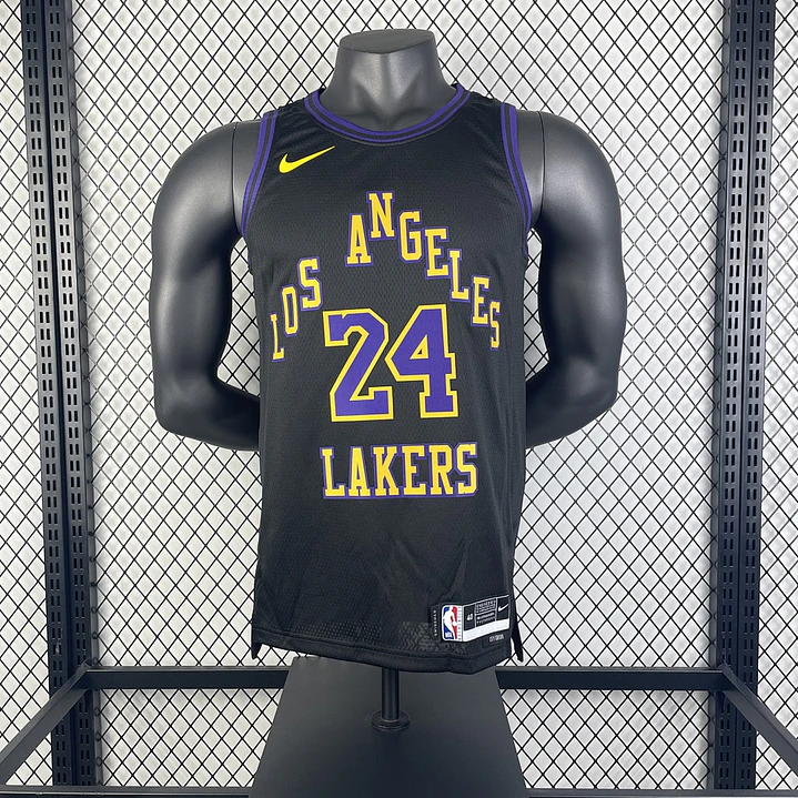 Camisa NBA Los Angeles Lakers Edição Cidade - Kobe Bryant Nº24 3