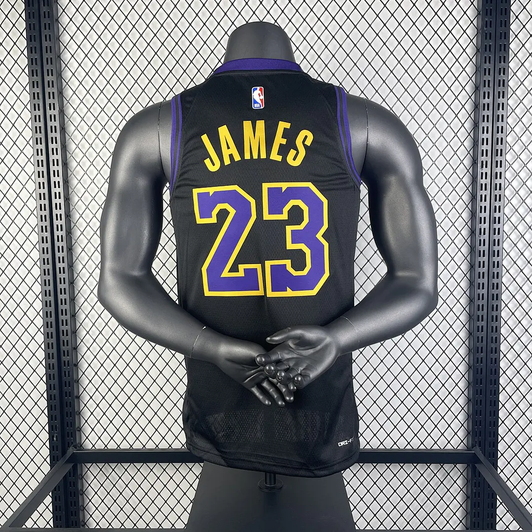 Camisa NBA Los Angeles Lakers Edição Cidade - LeBron James Nº23 3