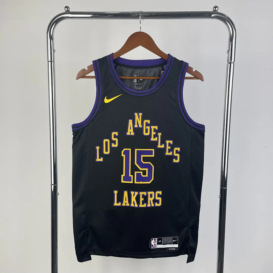 Camisa NBA Los Angeles Lakers Edição Cidade - Nº15 1
