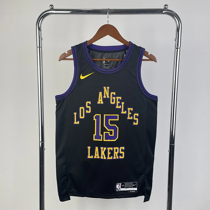 Camisa NBA Los Angeles Lakers Edição Cidade - Nº15 1