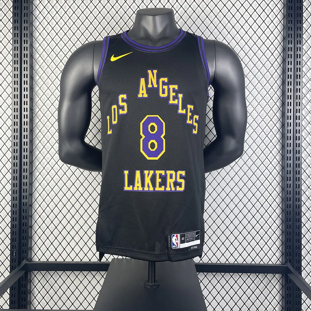 Camisa NBA Los Angeles Lakers Edição Cidade - Kobe Bryant Nº8 3