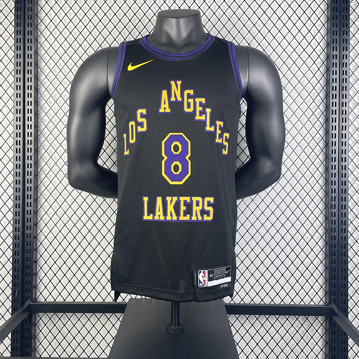 Camisa NBA Los Angeles Lakers Edição Cidade - Kobe Bryant Nº8 3