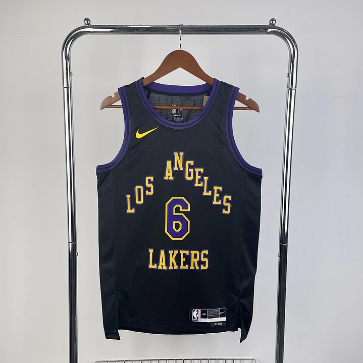 Camisa NBA Los Angeles Lakers Edição Cidade - LeBron James Nº6 1