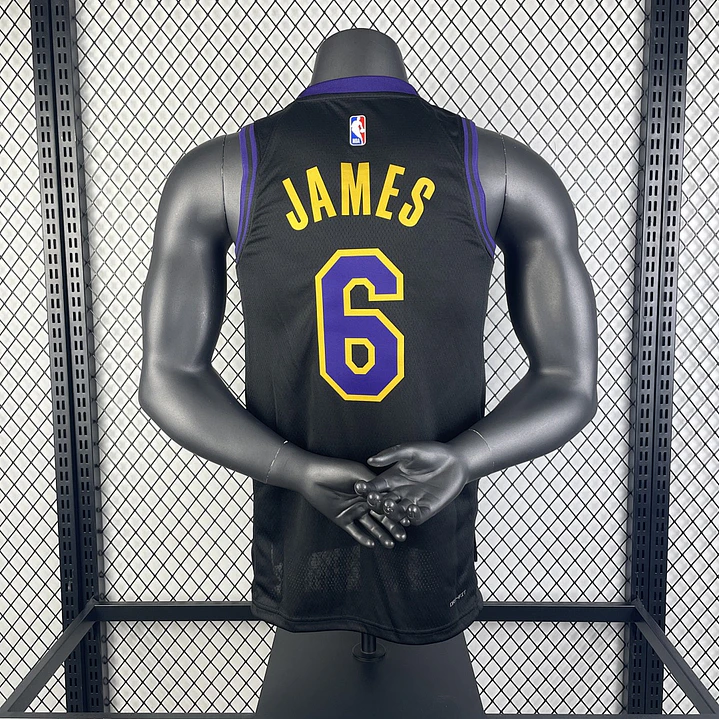 Camisa NBA Los Angeles Lakers Edição Cidade - LeBron James Nº6 2