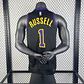 Camisa NBA Los Angeles Lakers Edição Cidade - Russell Nº1 - Thumbnail 2