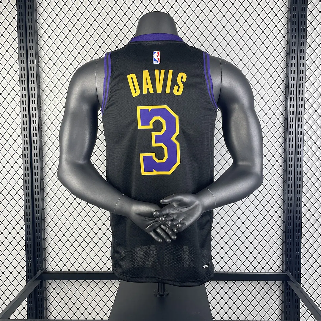 Camisa NBA Los Angeles Lakers Edição Cidade - Davis Nº3 2