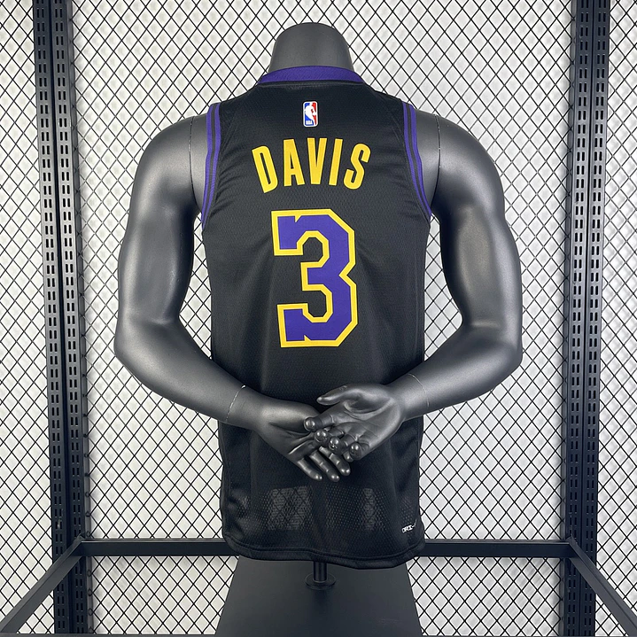 Camisa NBA Los Angeles Lakers Edição Cidade - Davis Nº3 2