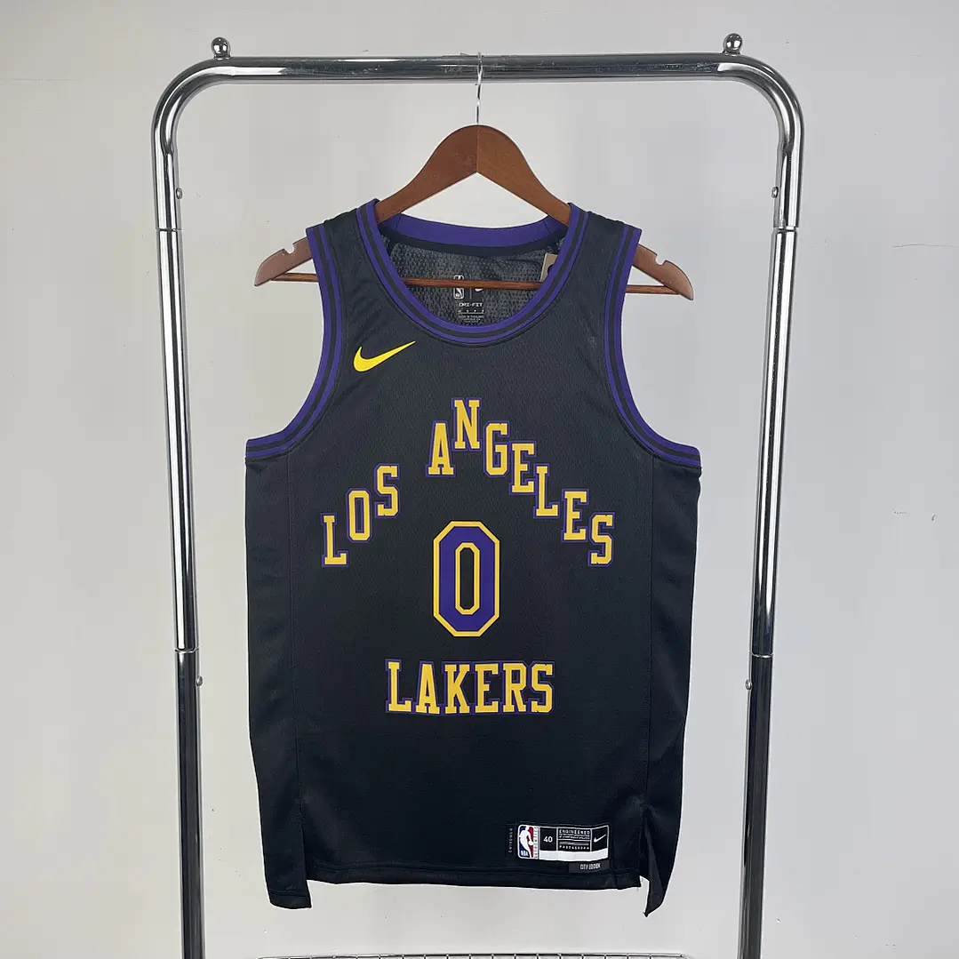 Camisa NBA Los Angeles Lakers Edição Cidade - Westbrook Nº0 1