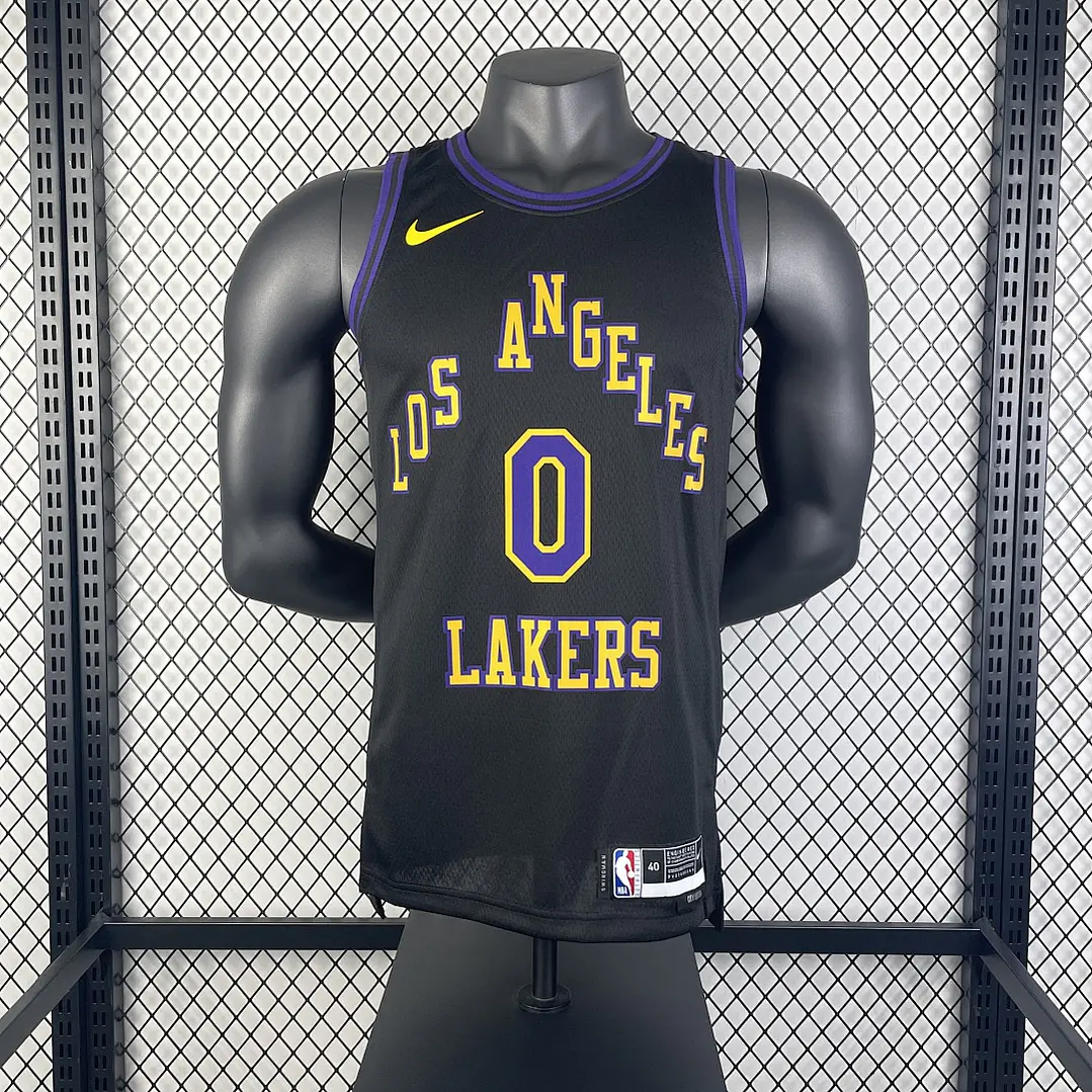Camisa NBA Los Angeles Lakers Edição Cidade - Westbrook Nº0 3